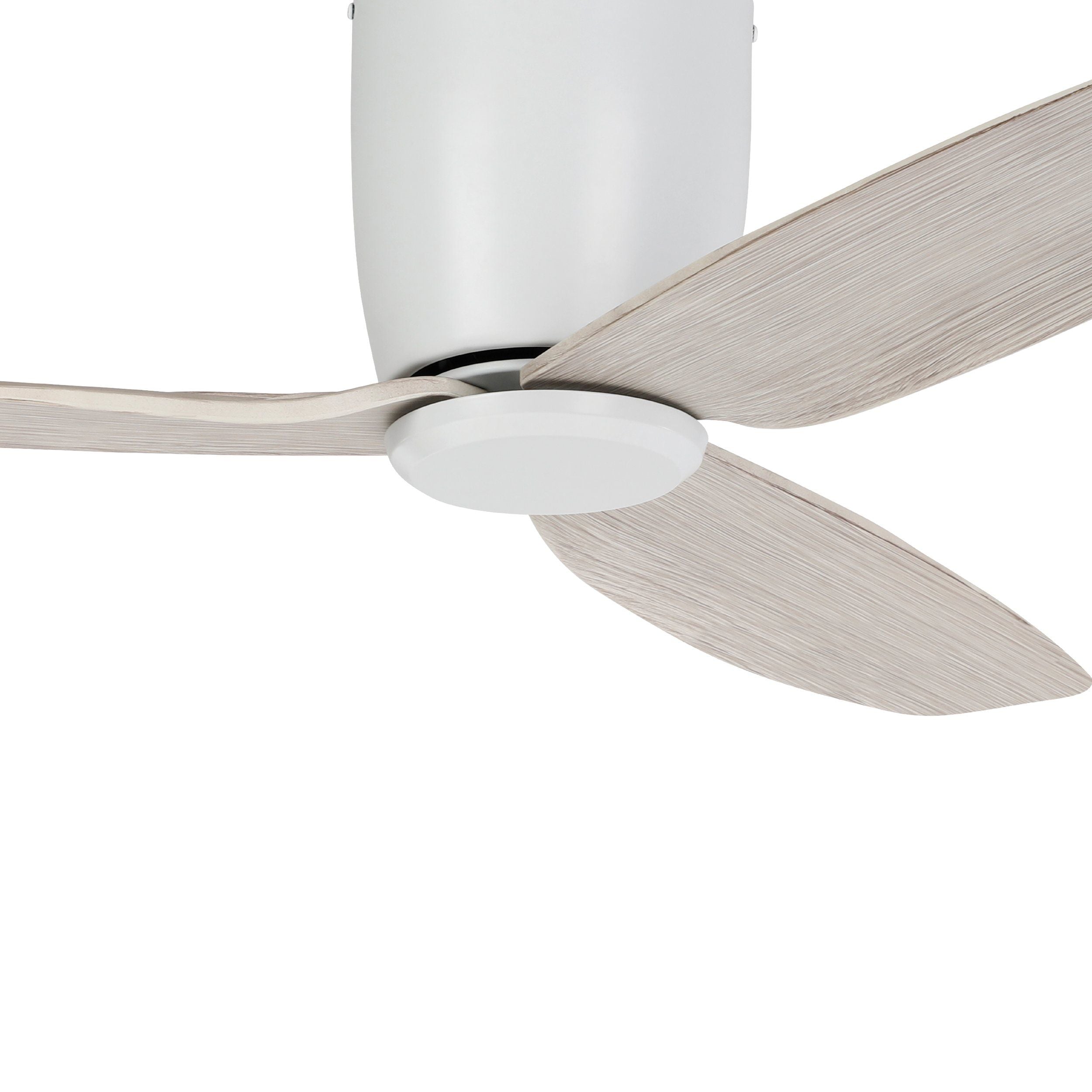 SEACLIFF 52 DC hugger ceiling fan series Light Oak – LED Lighting Designs