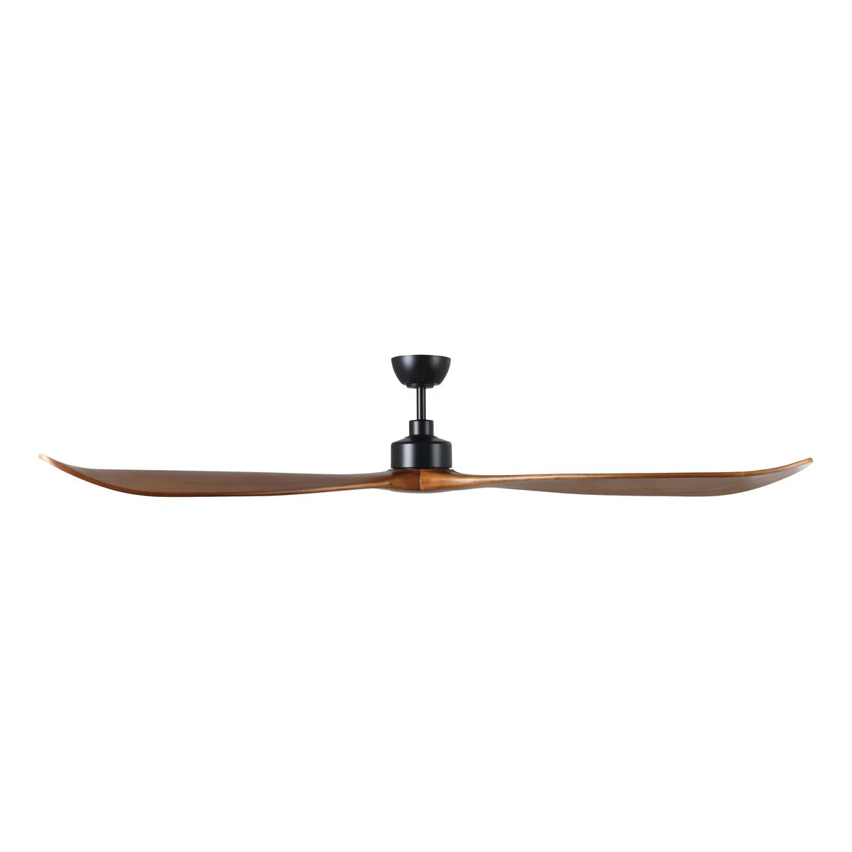Currumbin DC Ceiling Fan 60" Matte Black & Merbau Blade