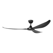 KURRAWA DC Ceiling Fan 72" Tuneable White LED Light Black