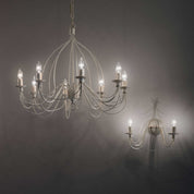 Corte Ap2 Wall Sconce 2 Lights Metal