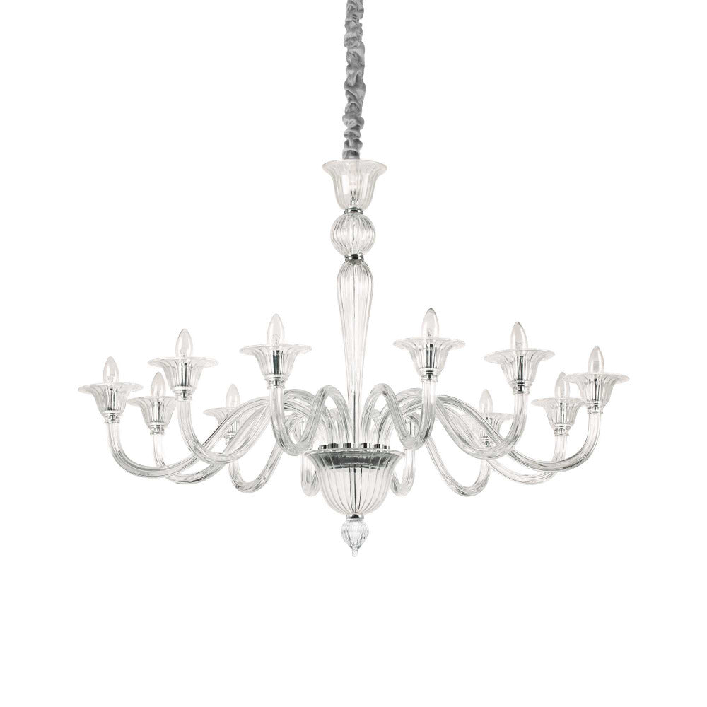 Brigitta Sp12 Chandelier 12 Lights Metal / Glass