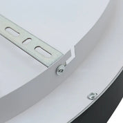 Hayley Small LED Flush Mount Light 24W Tri Colour Black