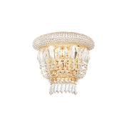 Dubai Ap2 Wall Sconce 2 Lights Metal / Crystals