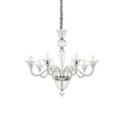 Brigitta Sp8 Chandelier 8 Lights Metal / Glass