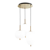 Umile Sp3 Cluster Pendant White Metal 3000K