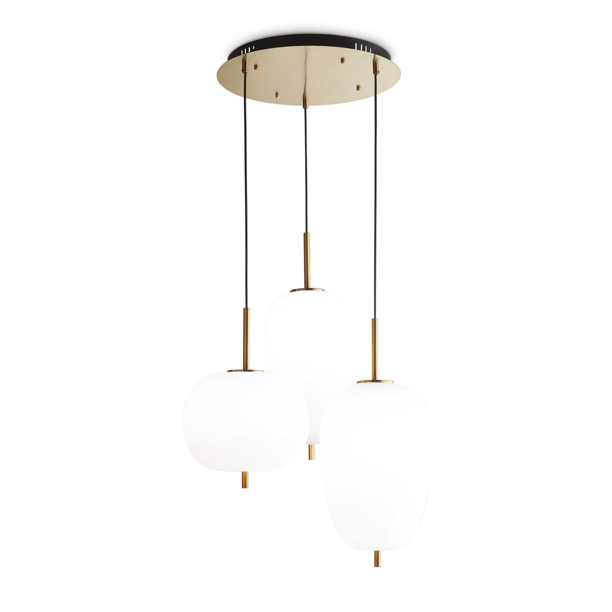 Umile Sp3 Cluster Pendant White Metal 3000K
