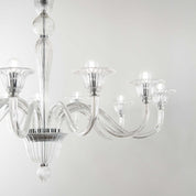 Brigitta Sp8 Chandelier 8 Lights Metal / Glass