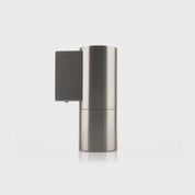 Havit Lighting Piaz Stainless Steel TRI Colour Fixed Down LED Wall Pillar Light