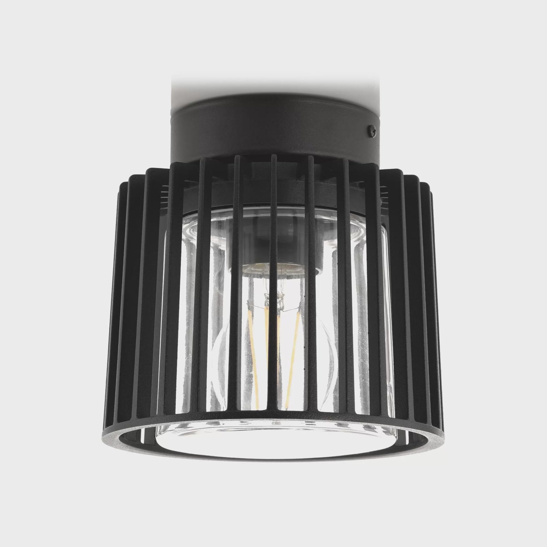 Havit Lighting Lumo Aluminium Black Surface Mounted Ceiling Light