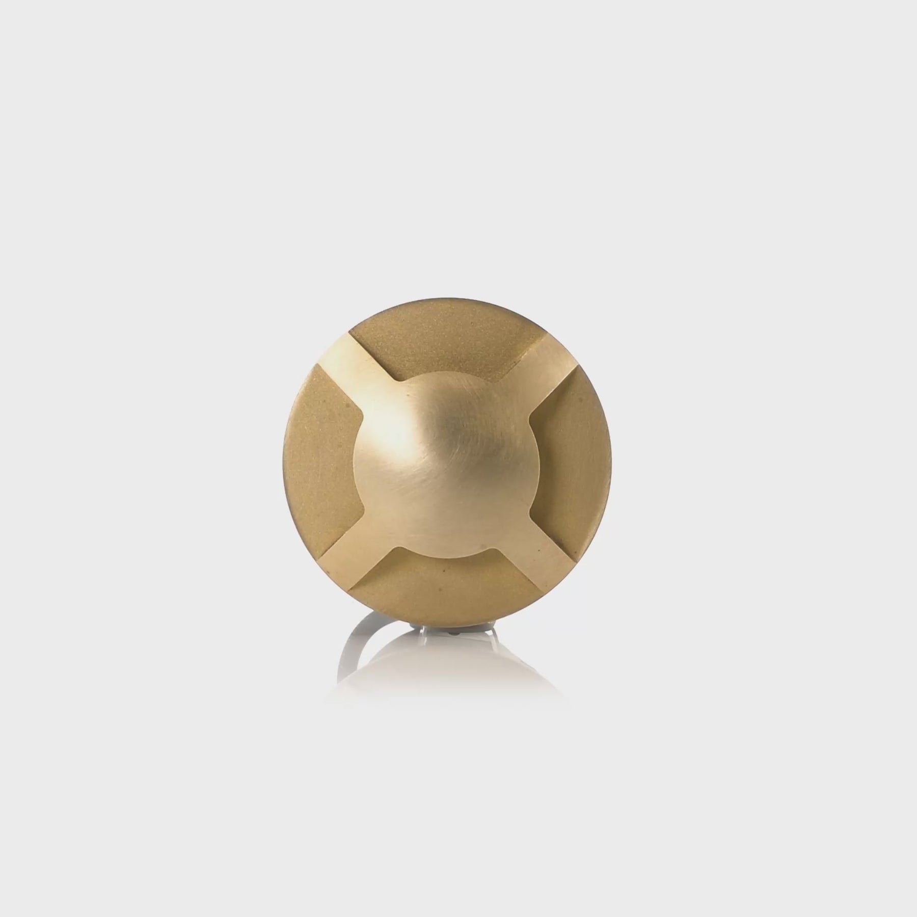 Havit Lighting Viale Brass TRI Colour LED Four Way Driveway Light