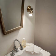 Barber Ap1 Wall Sconce Antique Brass