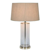 Iris Table Lamp Nickel Metal