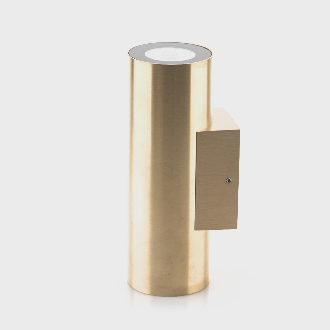 Havit Lighting Aries Solid Brass Up & Down LED Wall Light