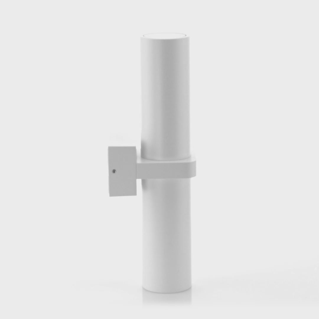 Havit Lighting Luz White TRI Colour Single Up & Down Wall Pillar Lights