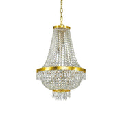 Caesar Sp9 Crystal Pendant 9 Lights Metal / Crystal