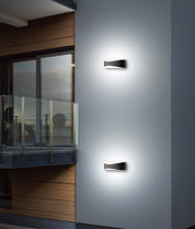 APIS: LED Exterior Surface Mounted  Up/Down Wall Lights IP65