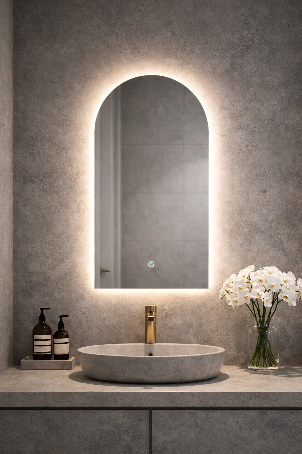 Aria LED Mirror Tri- colour