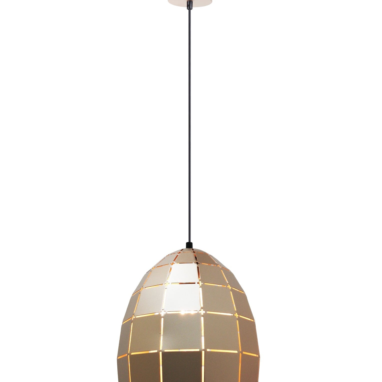 ARMIS: Retro Tiled Ellipse Shape Pendant Lights