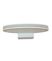 ATHENS: City Series LED Interior Matte White Oval 1 Way Wall Light