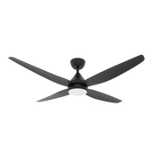 SAL Augusta 52 + SACF11/52/4 52" 1362mm 54W AC Ceiling Fan Four Blades with Selectable CCT 20W LED