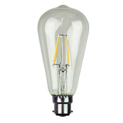 FILAMENT LED ST64 2700K B22 - 4W / B22 / 2700K Dimmable