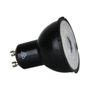 7W GU10 LED 4000K Black - 7W / 4000K / 60Degree
