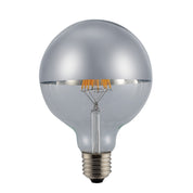 CROWN SILVER LED G95 - 6W / E27 / 2700K G95