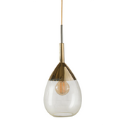 Lute Pendant Light W220mm Glass