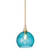 Rowan Pendant Light W155mm Glass Matt Gold