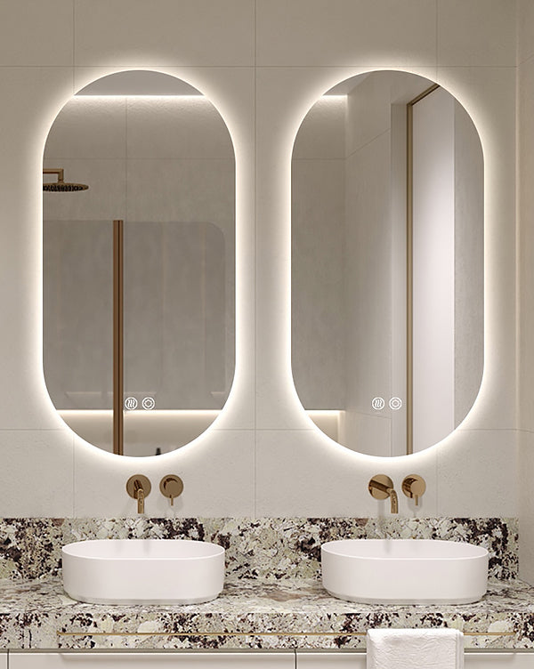 Archie LED Mirror Tri- colour 900mm x 450mm