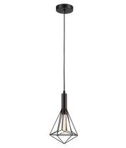BLACKBAND & WHITEBAND: Diamond Shape Bird Cage Pendant Lights