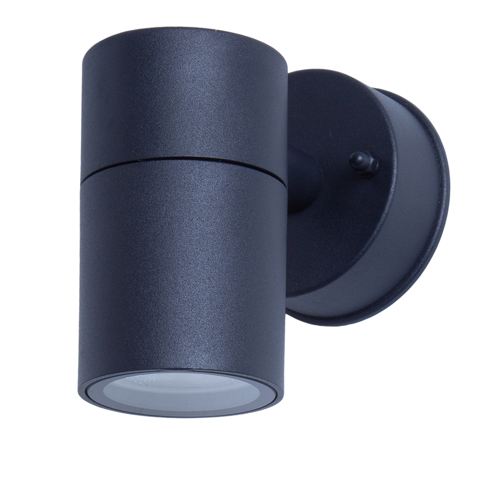 BONDI Exterior Wall Light W120mm Black 3CCT