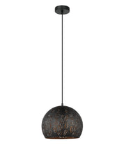 BOTANICA: Bohemian Embossed Dome Shape Pendant Lights