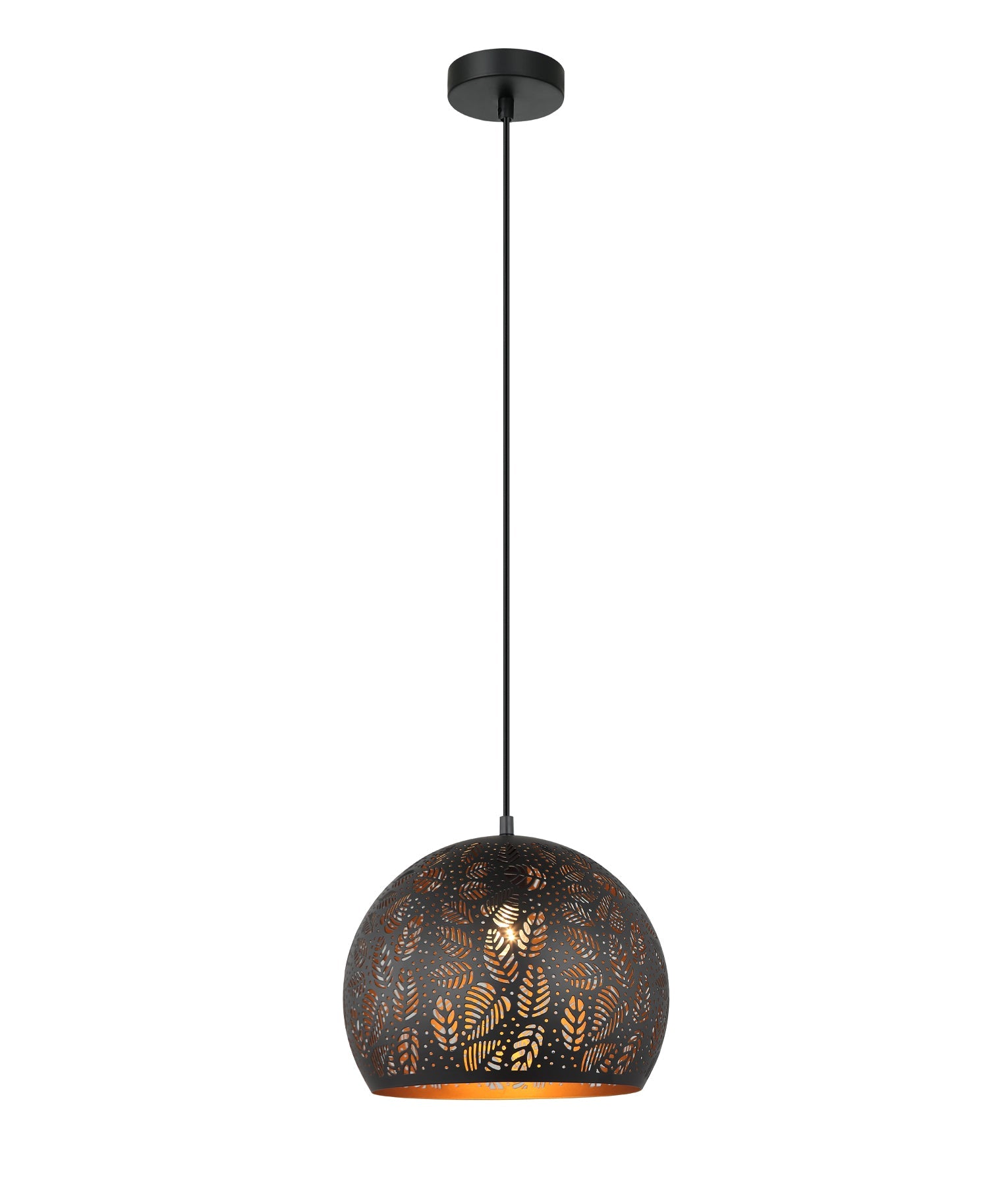 BOTANICA: Bohemian Embossed Dome Shape Pendant Lights