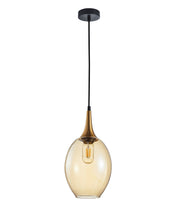 BROTE: Retro Interior Bronze Wine Glass Shape Pendant Lights