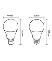 BUG: LED GLS(A60) Bug Globes (7W)