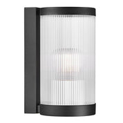 Coupar Wall Light Black, White & Sanded