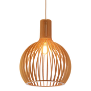 Boaz Pendant Light Small, Medium, Large in Black, Natural or White