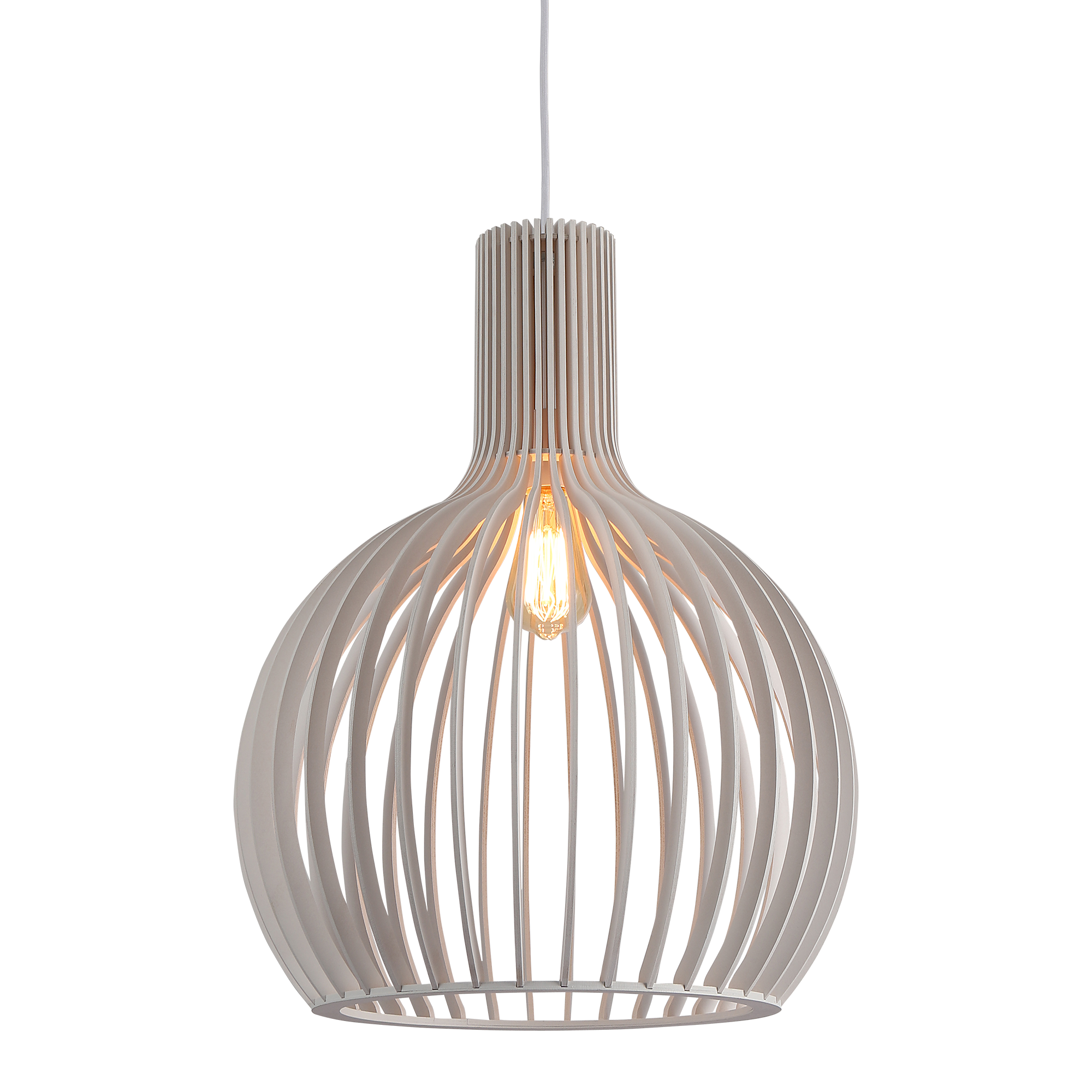 Boaz Pendant Light Small, Medium, Large in Black, Natural or White