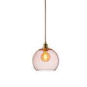 Rowan Pendant Light W220mm Glass Matt Gold
