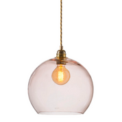 Rowan Pendant Light W280mm Glass Matt Gold