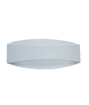 CANNES: City Series LED Interior Matte White Curved Up/Down Wall Light
