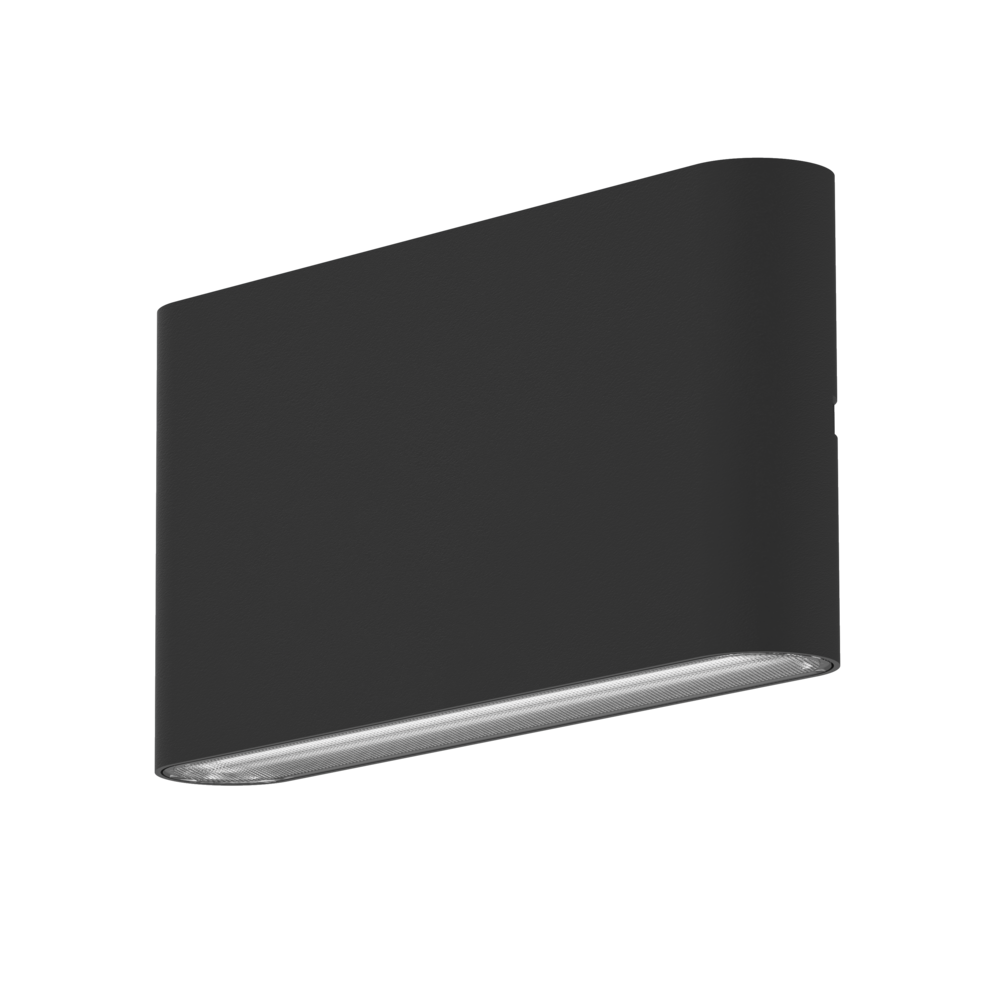 CARINA Exterior Wall Light 10W Black Aluminium 3CCT