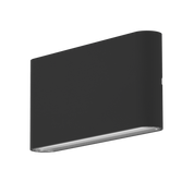 CARINA Exterior Wall Light 10W Black Aluminium 3CCT