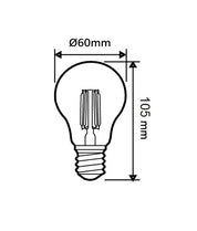 GLS LED Filament Dimmable Globes Clear Diffuser (8W)