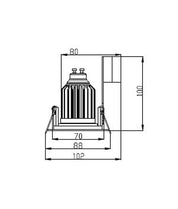 GU10 Fixed Round Downlight Fittings (Cut out: 70mm)