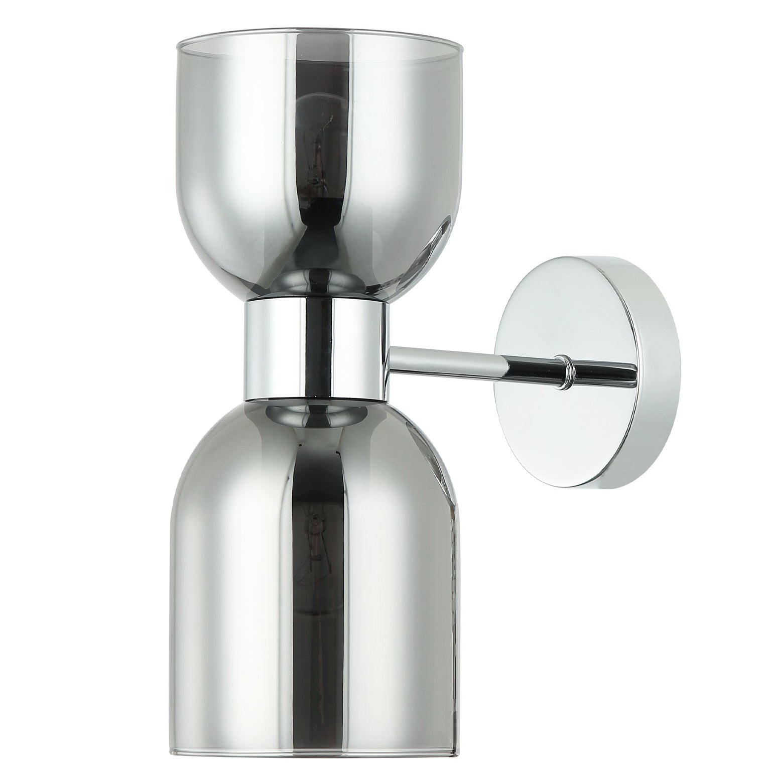  Opal Glass Ellipse Wall Lights
