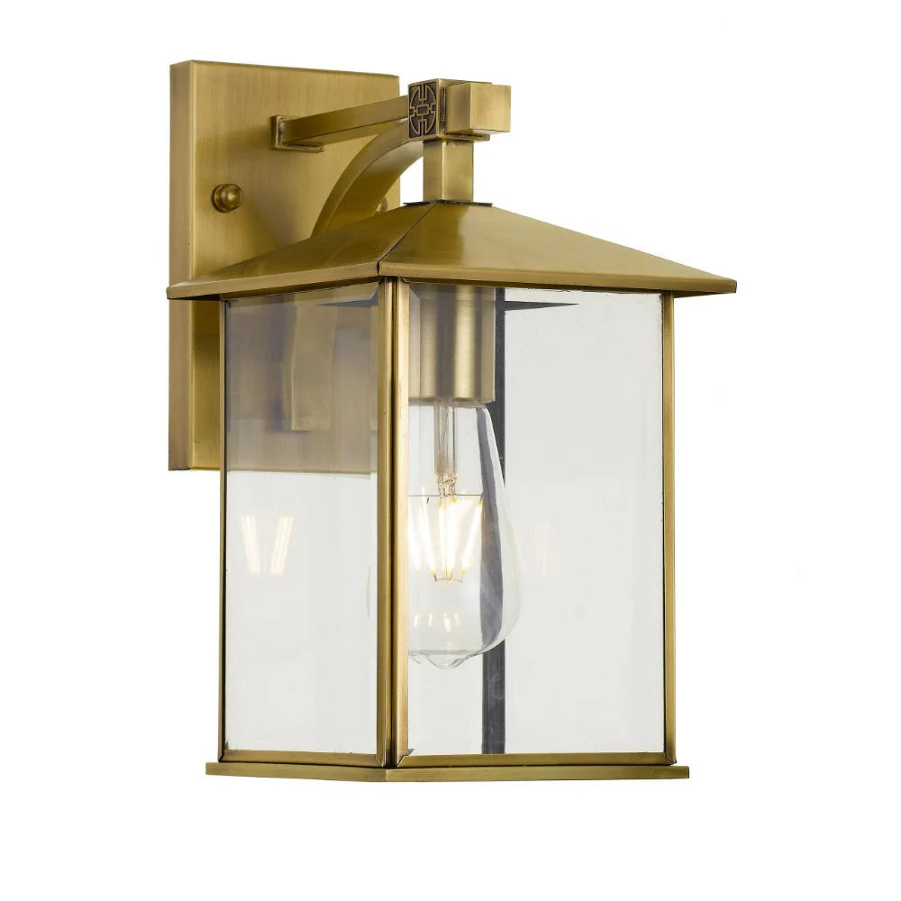 COBY 15 SOLID BRASS EXTERIOR WALL LIGHT
