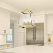 COLAIR 4 LIGHTS SOLID BRASS