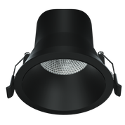 Coolum Recessed LED Downlight 12W Black TRI Colour